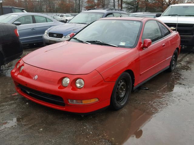 JH4DC4359VS005215 - 1997 ACURA INTEGRA LS RED photo 2