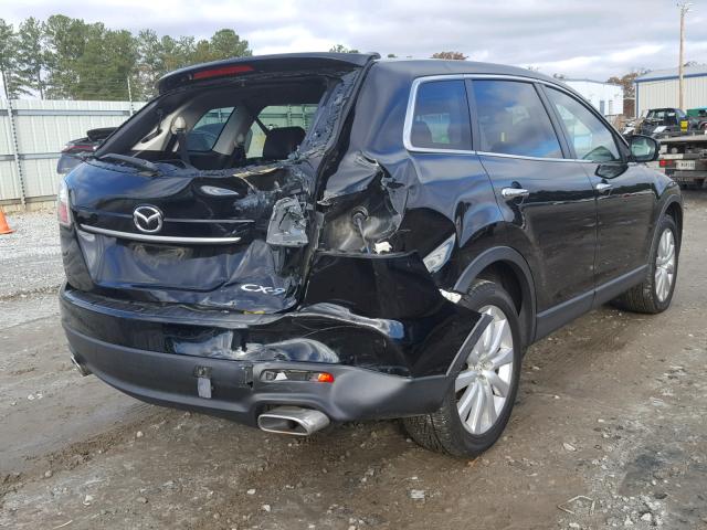 JM3TB2MA2A0213143 - 2010 MAZDA CX-9 BLACK photo 4