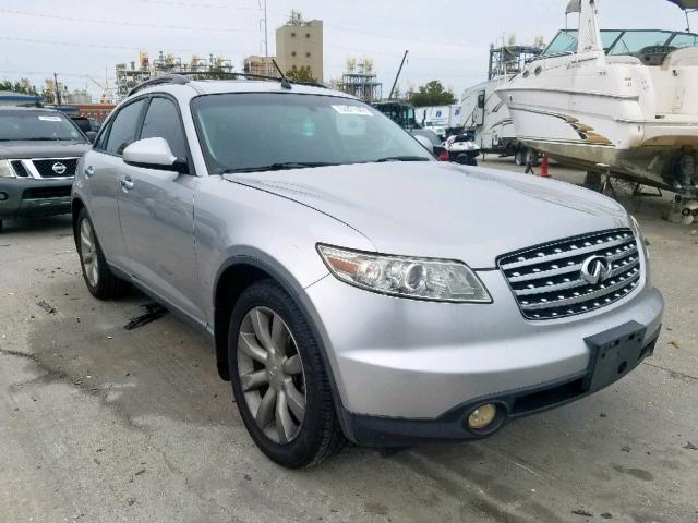 JNRBS08W53X002883 - 2003 INFINITI FX45 SILVER photo 1