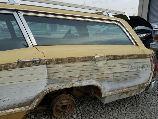 9P76Y159374 - 1969 FORD COUNT SQR YELLOW photo 10