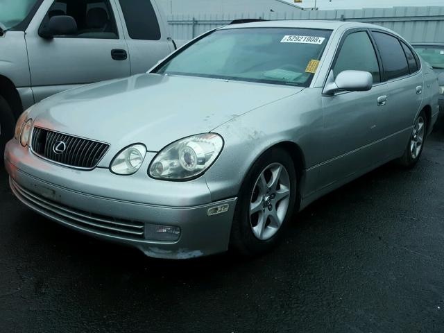 JT8BD69S710124786 - 2001 LEXUS GS 300 SILVER photo 2