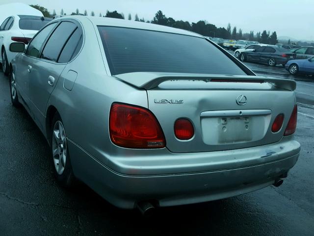 JT8BD69S710124786 - 2001 LEXUS GS 300 SILVER photo 3