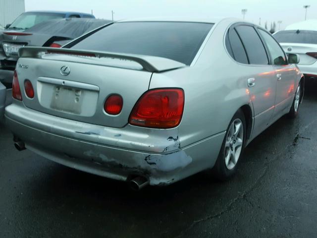 JT8BD69S710124786 - 2001 LEXUS GS 300 SILVER photo 4