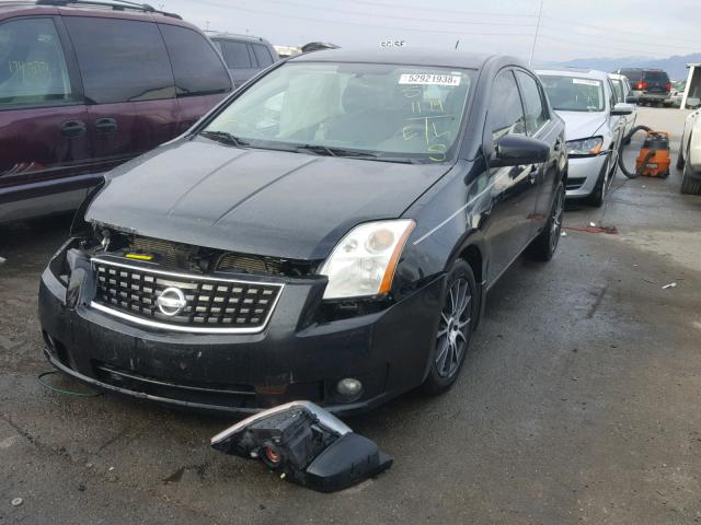 3N1AB61E28L690587 - 2008 NISSAN SENTRA 2.0 BLACK photo 2