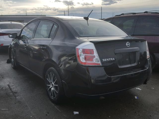 3N1AB61E28L690587 - 2008 NISSAN SENTRA 2.0 BLACK photo 3