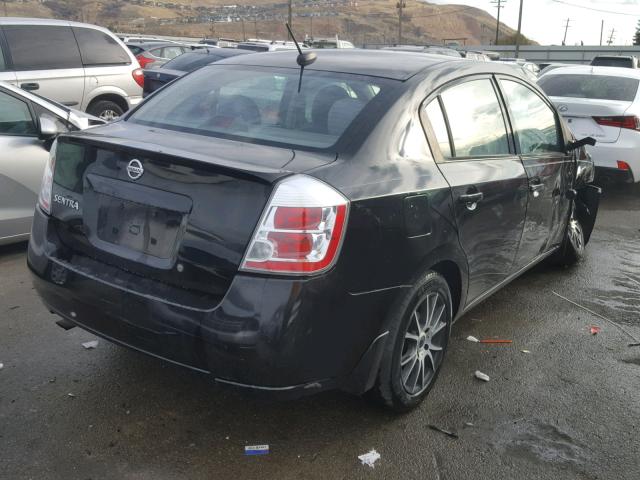 3N1AB61E28L690587 - 2008 NISSAN SENTRA 2.0 BLACK photo 4