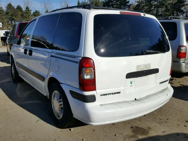 1GNDU03E43D114486 - 2003 CHEVROLET VENTURE WHITE photo 3