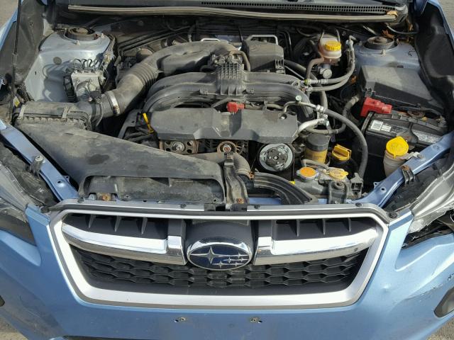 JF1GPAH63CH220253 - 2012 SUBARU IMPREZA LI BLUE photo 7