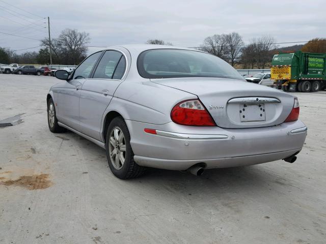 SAJEA01TX4FM99762 - 2004 JAGUAR S-TYPE SILVER photo 3