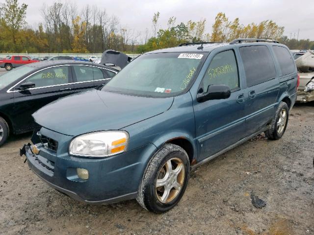 1GNDV33W57D146182 - 2007 CHEVROLET UPLANDER L BLUE photo 2