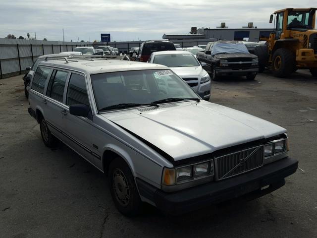 YV1FA8859J1120942 - 1988 VOLVO 740 GLE SILVER photo 1