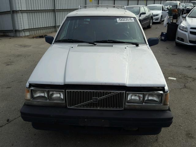 YV1FA8859J1120942 - 1988 VOLVO 740 GLE SILVER photo 9