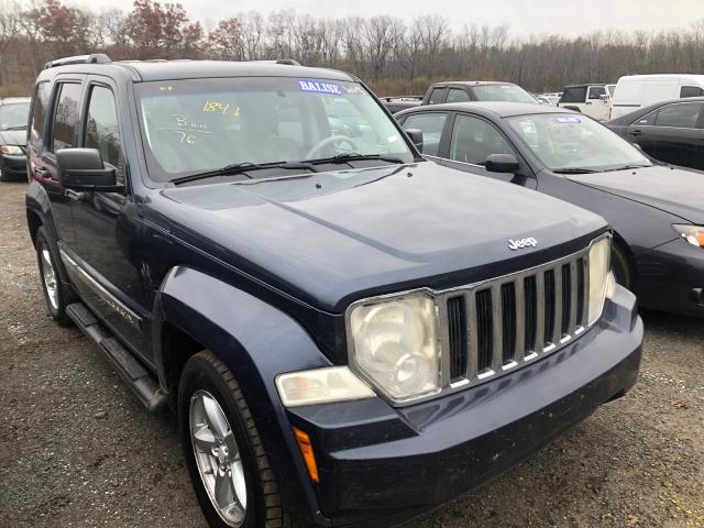 1J8GP58K48W103825 - 2008 JEEP LIBERTY LI BLUE photo 1