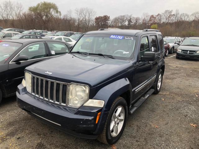 1J8GP58K48W103825 - 2008 JEEP LIBERTY LI BLUE photo 2