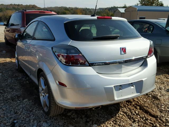 W08AT271485132353 - 2008 SATURN ASTRA XR SILVER photo 3