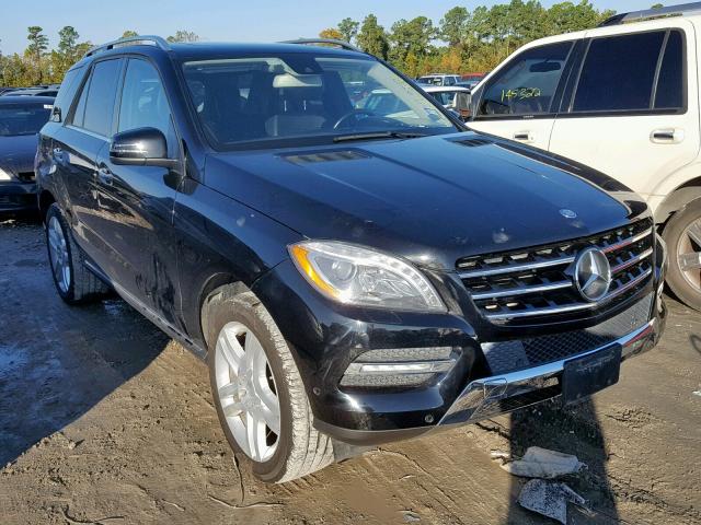 4JGDA5JB7DA102970 - 2013 MERCEDES-BENZ ML 350 BLACK photo 1