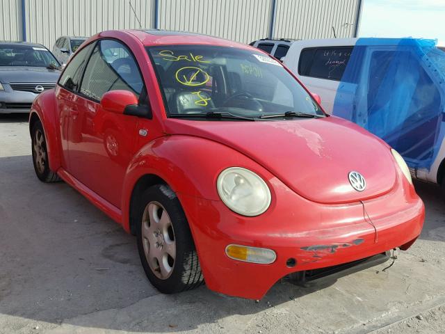 3VWCB21C92M417691 - 2002 VOLKSWAGEN NEW BEETLE RED photo 1