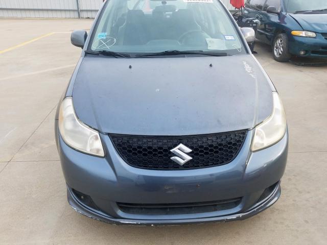 JS2YC414785102077 - 2008 SUZUKI SX4 GRAY photo 9