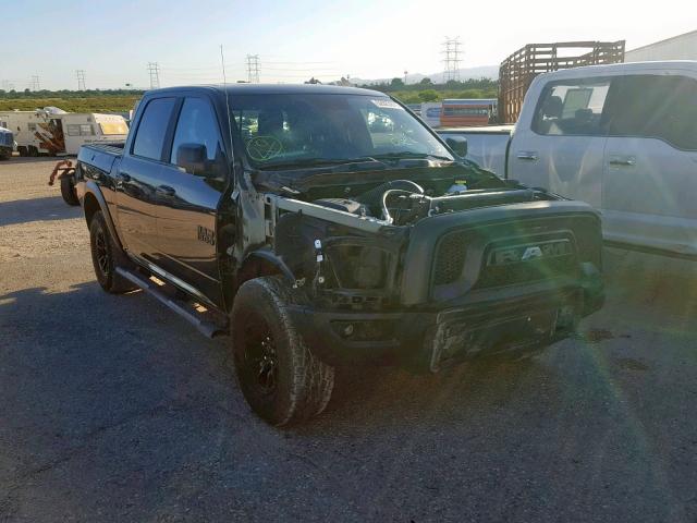 1C6RR7YT3HS811173 - 2017 RAM 1500 REBEL შავი ფოტო 1