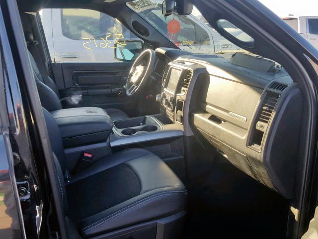 1C6RR7YT3HS811173 - 2017 RAM 1500 REBEL შავი ფოტო 5