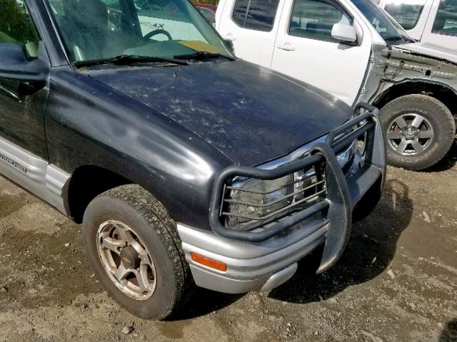 2CNBJ634716919876 - 2001 CHEVROLET TRACKER LT BLACK photo 9