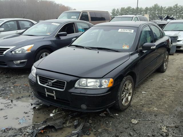 YV1RH592X92740734 - 2009 VOLVO S60 2.5T BLACK photo 2