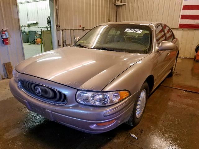 1G4HP54K6Y4220380 - 2000 BUICK LESABRE CU TAN photo 2