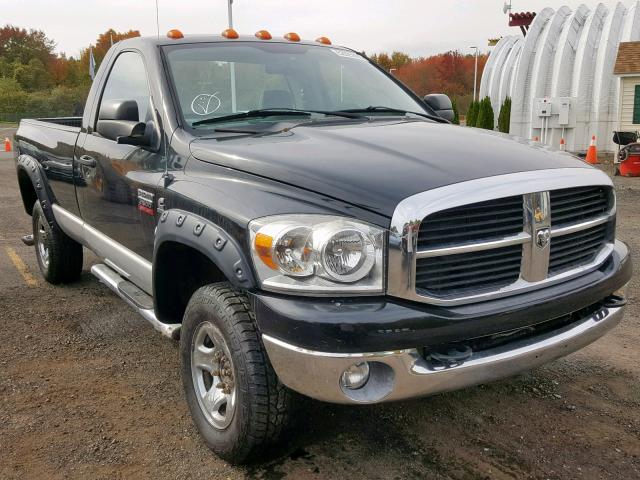 3D7KS26A57G814705 - 2007 DODGE RAM 2500 S Սև լուսանկար 1