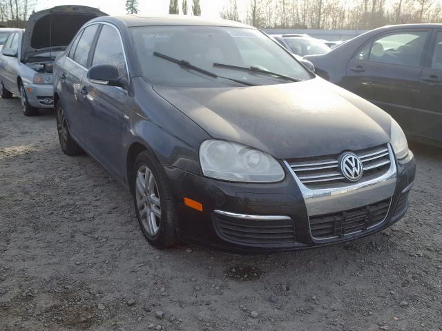 3VWEF71K77M073870 - 2007 VOLKSWAGEN JETTA WOLF BLACK photo 1