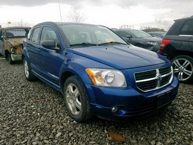 1B3HB48A79D182580 - 2009 DODGE CALIBER SX BLUE photo 1