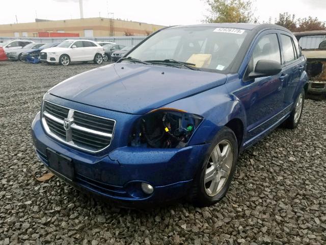 1B3HB48A79D182580 - 2009 DODGE CALIBER SX BLUE photo 2