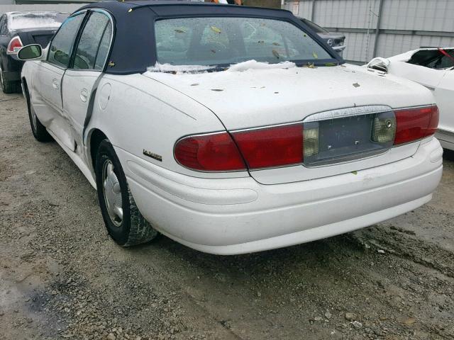 1G4HP54K7Y4157189 - 2000 BUICK LESABRE CU WHITE photo 3