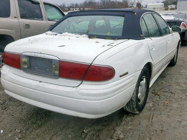 1G4HP54K7Y4157189 - 2000 BUICK LESABRE CU WHITE photo 4