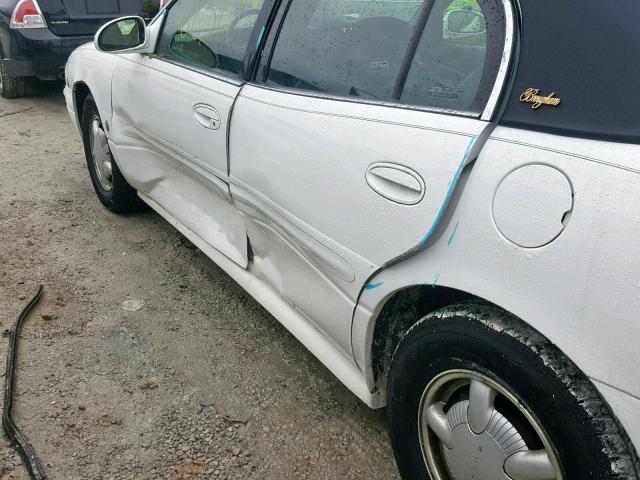 1G4HP54K7Y4157189 - 2000 BUICK LESABRE CU WHITE photo 9