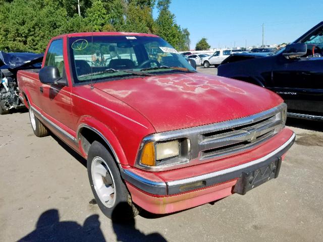 1GCCS1444RK112750 - 1994 CHEVROLET S TRUCK S1 RED photo 1