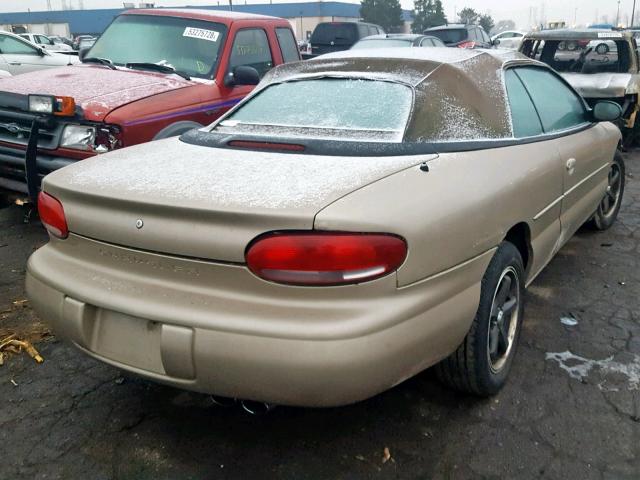 3C3EL55HXYT200671 - 2000 CHRYSLER SEBRING JX GOLD photo 4