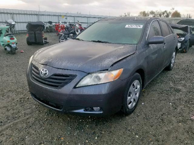 4T4BE46K68R031558 - 2008 TOYOTA CAMRY CE GRAY photo 2