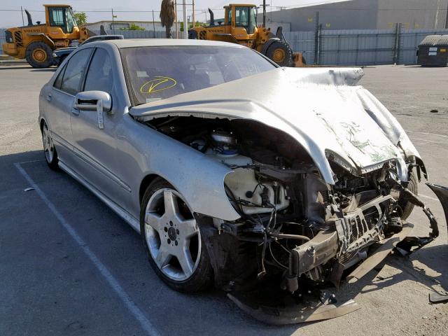 WDBNG75J24A394658 - 2004 MERCEDES-BENZ S 500 SILVER photo 1