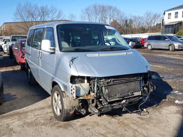 WV2MB47042H053167 - 2002 VOLKSWAGEN EUROVAN MV SILVER photo 1