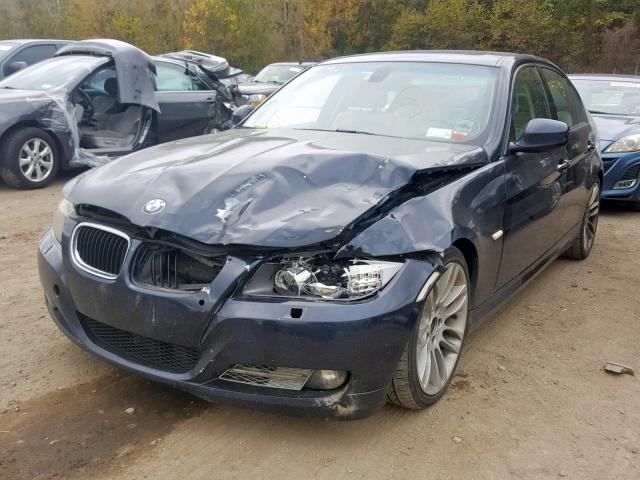 WBAPN7C52AA266788 - 2010 BMW 335 D BLUE photo 2