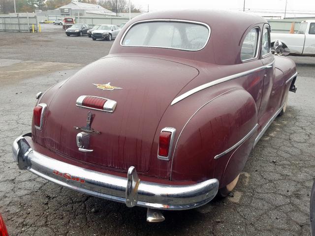 6207584 - 1948 DESOTO DELUXE BURGUNDY photo 4