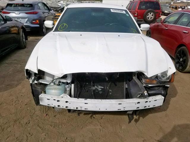 2C3CDXHG7EH215071 - 2014 DODGE CHARGER SX WHITE photo 9