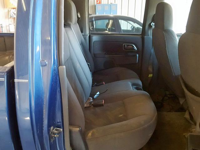 1GCDT136758262377 - 2005 CHEVROLET COLORADO BLUE photo 6