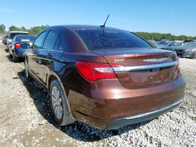 1C3CCBBB9DN515929 - 2013 CHRYSLER 200 TOURIN ORANGE photo 3