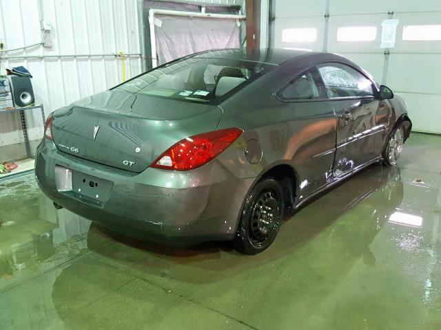 1G2ZH158964262593 - 2006 PONTIAC G6 GT GRAY photo 4