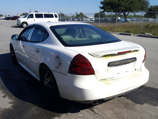 2G2WP522241117112 - 2004 PONTIAC GRAND PRIX WHITE photo 3