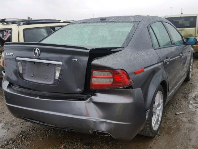 19UUA66238A005114 - 2008 ACURA TL GRAY photo 4