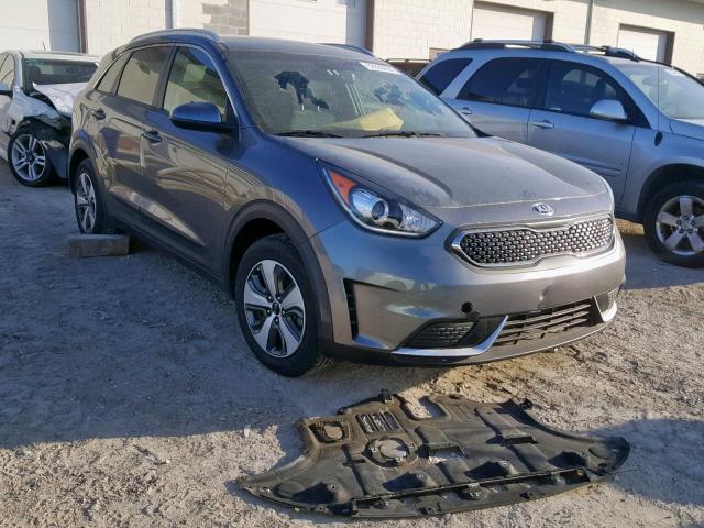 KNDCB3LC5J5153234 - 2018 KIA NIRO FE GRAY photo 1