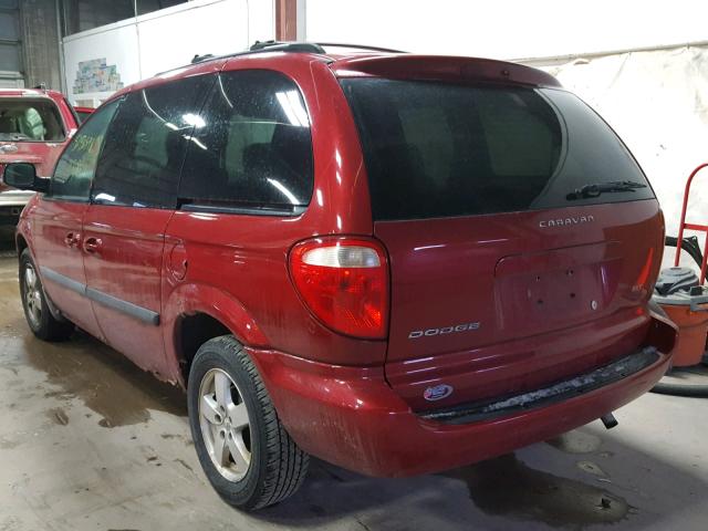 1D4GP45RX6B756069 - 2006 DODGE CARAVAN SX RED photo 3