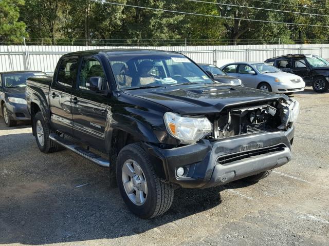 3TMJU4GN1DM147657 - 2013 TOYOTA TACOMA DOU BLACK photo 1